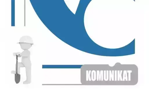 grafika informująca o zamieszczeniu komunikatu